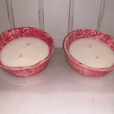 Candle bowls metrosideros
